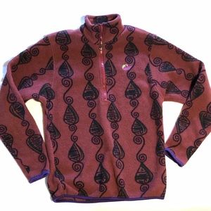 Lowe Alpine fleece quarter zip women’s jacket